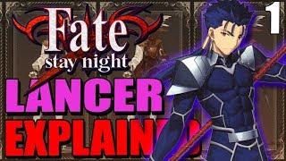 LANCER Cú Chulainn Explained - FATESTAY NIGHT  Past & Lore - Part 1