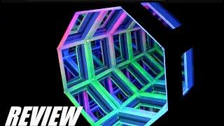 REVIEW LED Infinity Mirror Light - Amazing 3D Tunnel Effect Lamp RGBIC