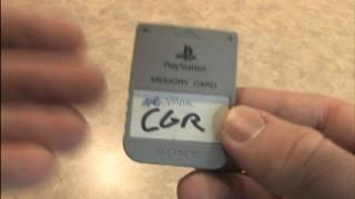 Classic Game Room HD - PS1 MEMORY CARD review