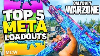 TOP 5 NEW META LOADOUTS for MW3 Warzone Season 1 Reloaded