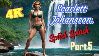 KI - AI generated Scarlett Johansson Splish Splash Part 5