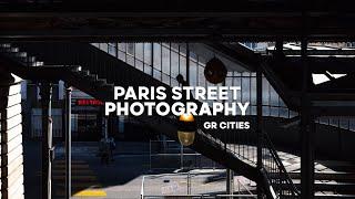 Street photography in Paris using the RICOH GR III  GR Cities #1