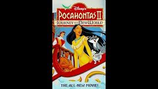 Opening to Pocahontas II Journey to a New World 1998 VHS