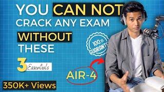 3 UNIVERSAL & EVERGREEN Exam Tips By AIR-4 IIT Bombay BARC ISRO Scientist Ashish Ranjan