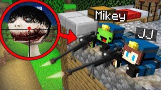 How JJ and Mikey Became Secret FBI and hunted the UMA in Minecraft - Maizen