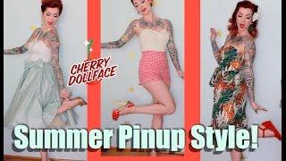 Summer Pinup Style Ideas 2016 By CHERRY DOLLFACE