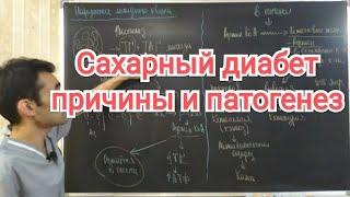 Сахарный диабет. Все механизмы на биохимическом уровне. Патфиз.#34