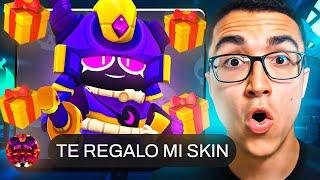 El CREADOR de la SKIN ME REGALA a GENIO SAMURAI OSCURO