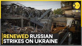 Russia-Ukraine War Russian strikes kills 3 damage infrastructure  WION