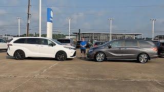 2023 Honda Odyssey Vs 2023 Toyota Sienna - Which Is BETTER?