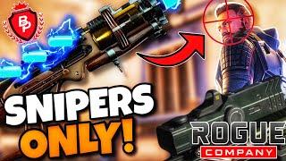 FINALLY Using A Sniper In Rogue Company.. Snipers Only LTM Gameplay