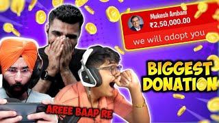 Streamers Biggest Superchat Donation  Mortal Mavi Shreeman Legend GTX Preet.