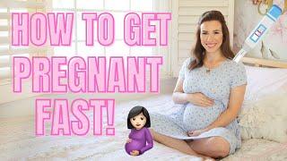 HOW TO GET PREGNANT FAST  TTC TIPS OVULATION TIMING PREGNANCY