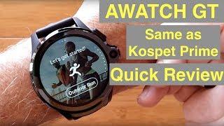 AllCall AWATCH GT 4G Android 7.1.1 3GB32GB Smartwatch Cheap PRIME Clone Quick Overview