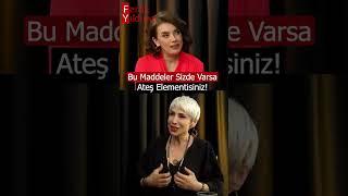 Bu Maddeler Sizde Varsa Ateş Elementisiniz #shorts