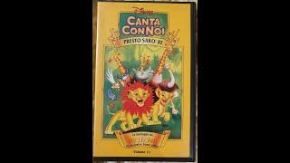 Sing Along Songs Volume 11 Circle of Life Italian VHS Closing Disney 1995