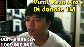 Viral  Reza Arap Donated up to 1 billion by Sultan Trader DONI SALMANAN