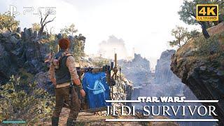 4K UHD  STAR WARS JEDI SURVIVOR - #2 Exploring Koboh - PS5 GAMEPLAY