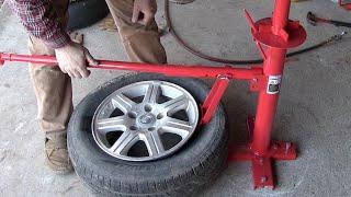 Harbor Freight manual Tire Changer review