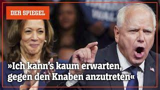 Demokratischer Vize-Kandidat Das ist Tim Walz  DER SPIEGEL