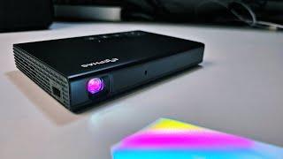Portable Mini Projector - Elephas A1 - Home Cinema on a Budget - Massive 200 PS5Xbox Gaming