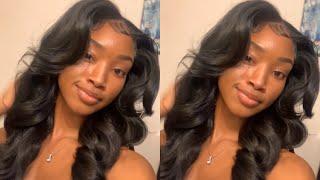 INSTALLING A BODY WAVE SYNTHETIC WIG ️FT. BOBBI BOSS