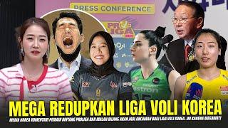 K-VLEAGUE HANCUR TOTAL  Media Korea NGOMONG GINI Effect Mega Main Di Proliga K-VLEAGUE Bagkrutt