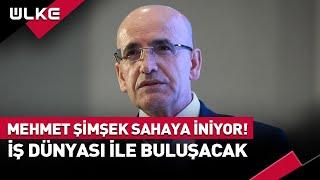 Mehmet Şimşek Sahaya İniyor #haber