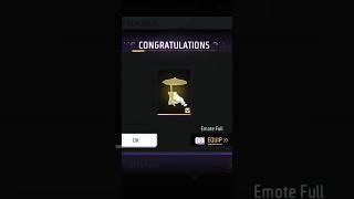 Free emote achievement ka  short short#gaming#garenafreefire#