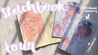 Sketchbook tour + Giveaway w Ink Cube BD