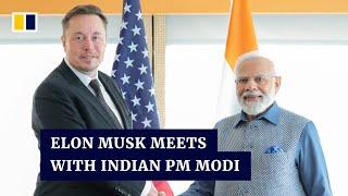 Elon Musk meets with Indian PM Modi says Tesla may make ‘significant investment’