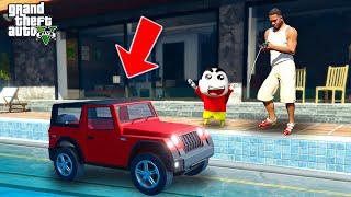 Shinchan Franklin Buying Mini Thar _ Franklin Nobita Mini Thar GTA V