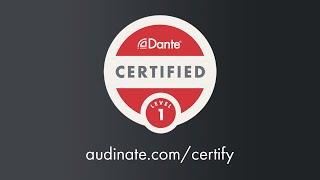 Dante Level 1 2nd Edition Chapter 1 Who is Audinate & What is Dante?