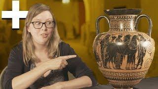 Greek pots have B-sides and The Ajax and Achilles B-side is a banger  #CuratorsCorner