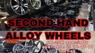 Second Hand Alloywheels Used Alloys For Sale Malwa Tyres SamralaCheap Price low Budget Alloys