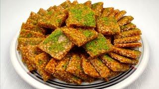 طرز تهیه سوهان کنجدی به روش بازاری و کاملا متمایز، برای اولین بار در یوتیوب به سبک کارگاههای قنادی