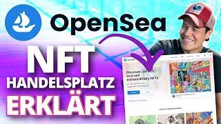 NFT Handel erklärt - Opensea Tutorial deutsch - so funktioniert der Handelsplatz