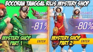 BOCORAN FF  RESMI RILIS MYSTERY SHOP PART 1 DAN MYSTERY SHOP PART 2 APA AJA ISINYA?