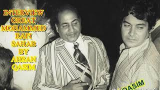GREAT MOHAMMED RAFI SAHAB  INTERVIEW 1979 BBC LONDON  WITH BW RARE PICTURES