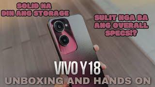 VIVO Y18 Unboxing AND HANDS ON  - NEW AFFORDABLE PHONE NI VIVO MATAAS NA ANG RAM AT ROM SULIT BA?