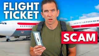 Airline Ticket Scam Exposed