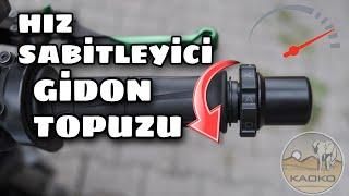 KAOKO HIZ SABİTLEYİCİ GİDON TOPUZU - MOTOSİKLETİNE HIZ SABİTLEYİCİ TAK