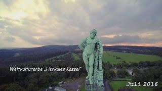 Weltkulturerbe Herkules Kassel 2016 mit  Drohne Yuneec Q 500 4K aufgen. Kanal tubehorst1