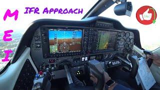 Twin Tecnam MEI Instrument Practice Approach Single Engine