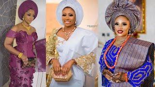 Most hottest Asoebi lace styles 2024 latest African owambe designs for women