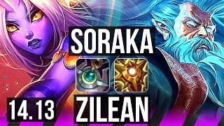 SORAKA & KaiSa vs ZILEAN & Miss Fortune SUP  2011 1000+ games  NA Grandmaster  14.13