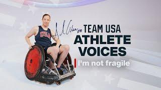 Sarah Adam becomes first woman to make the U.S. Wheelchair Rugby Team  Team USA Athlete Voices