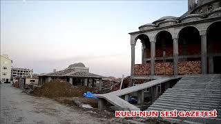 Kulu Yeşil Cami Yapımı Arşiv Görüntü