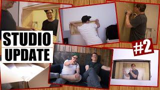 Fenster im Tonstudio Messen ist misst Hitzewelle Akustik - Studio Update #2