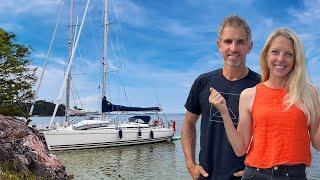 FIRST 48 hours on our NEW SAILBOAT Out Of Our Confort Zone